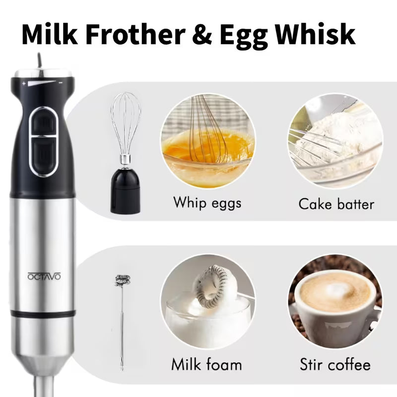 00W High Power Electric Immersion Hand Blender