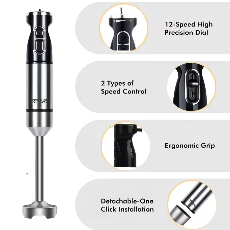 00W High Power Electric Immersion Hand Blender